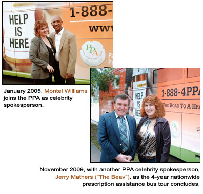 Phrma's Partnership for Prescription Assistance nationwide bus tour